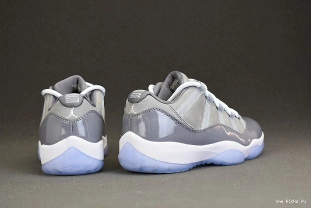 Rep Grey 11 Jordan Cool Air Low 528895-003 0604